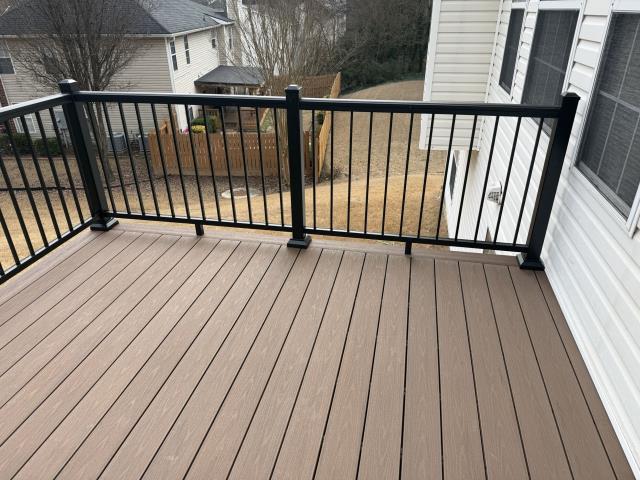 We completed a deck replacement on a house in Atlanta, Ga. 