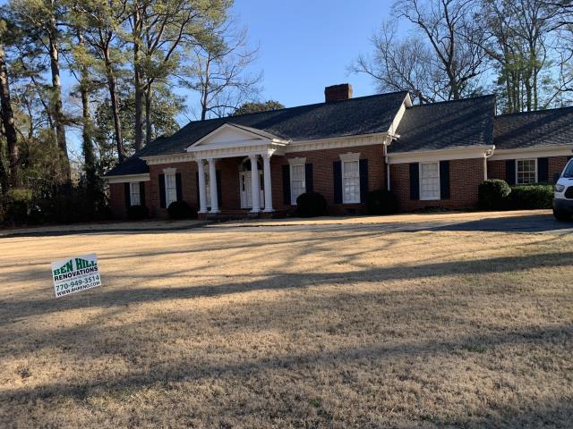We replaced a roof on a house in Atlanta, Ga.