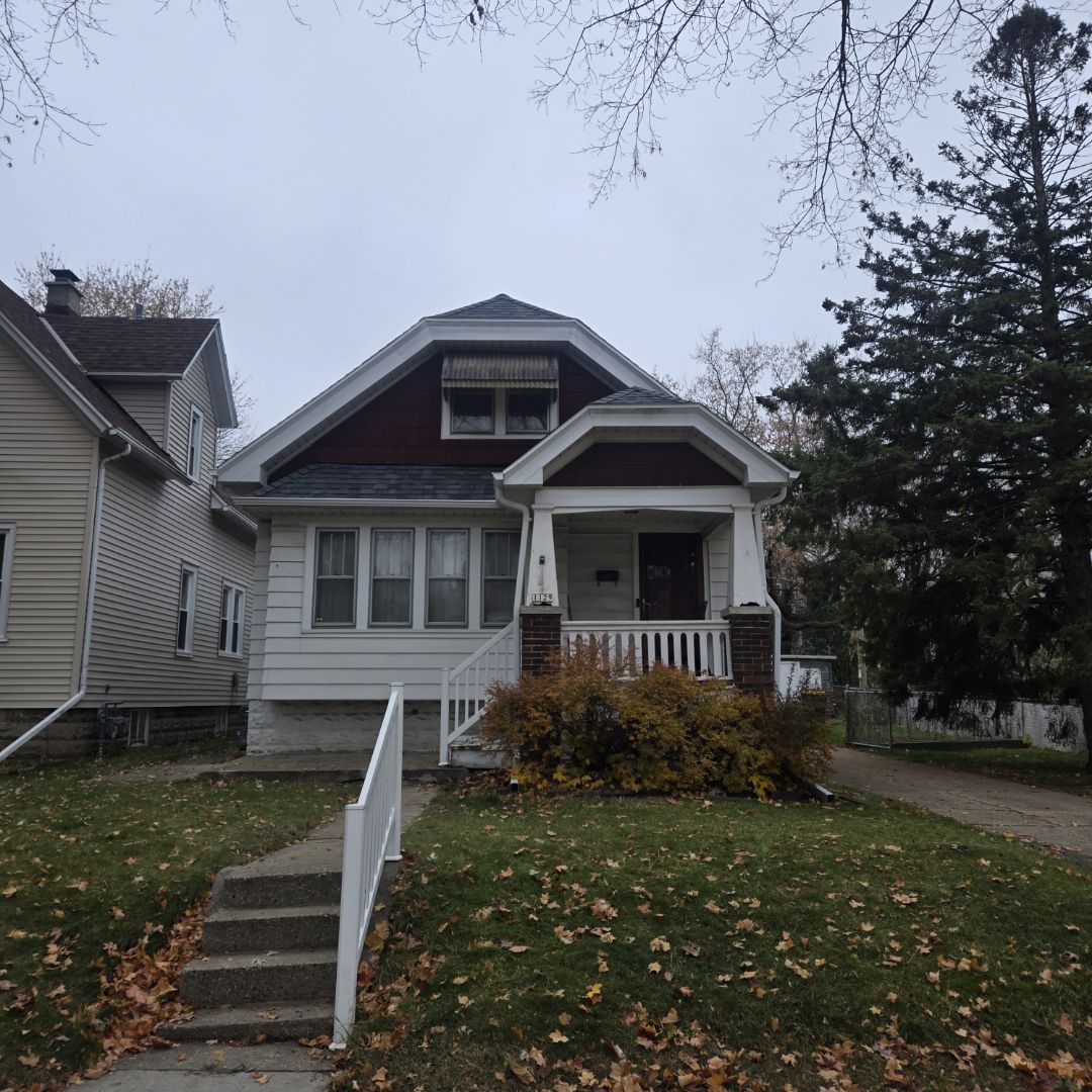 Finished installing gutters and gutter cap on house