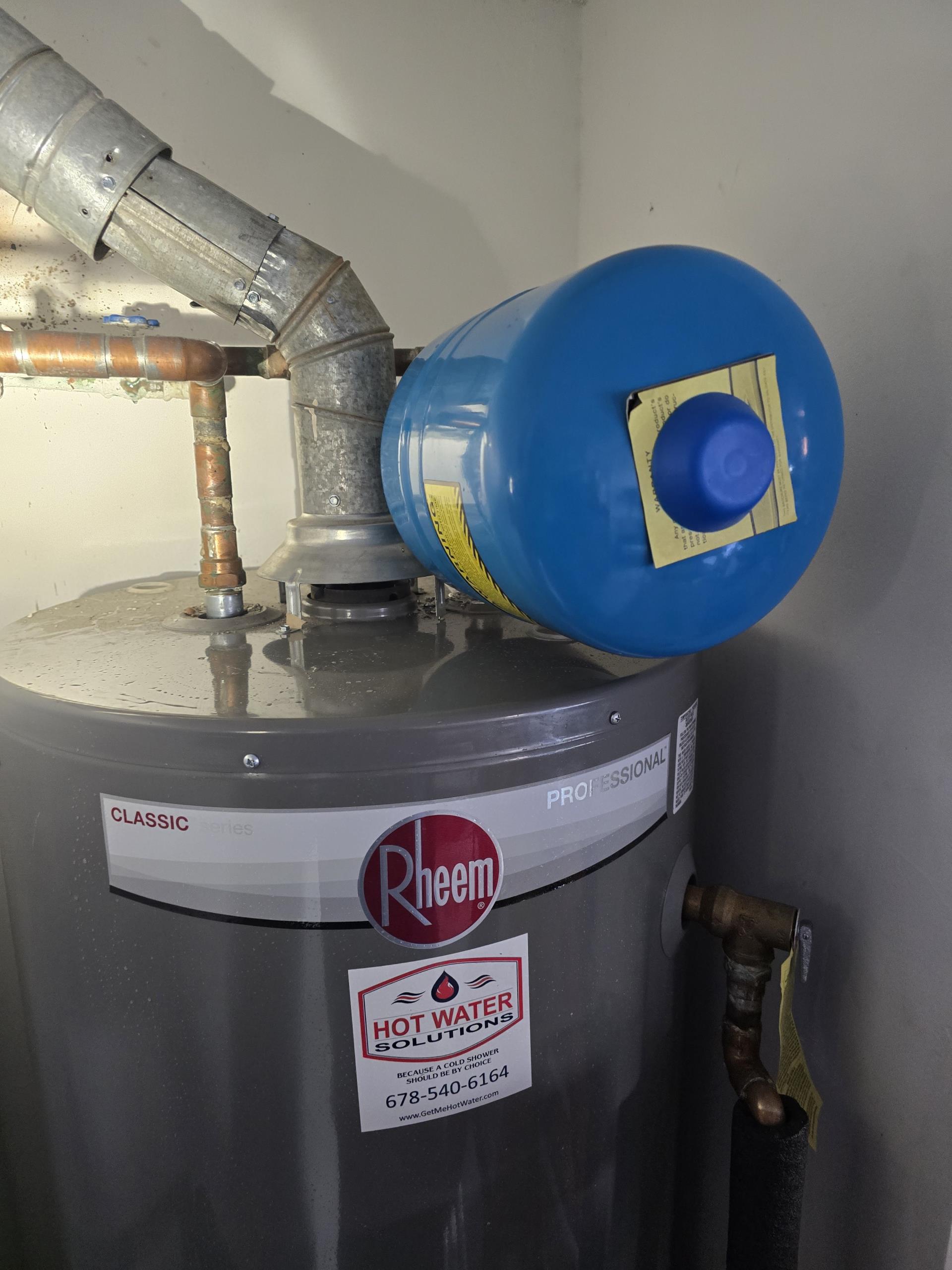 We performed a comprehensive plumbing upgrade, replacing the defective expansion tank, main water shut-off valve, and pressure reducing valve (PRV). The old components were carefully removed, and new parts were installed to ensure optimal water pressure control and system reliability. We also replaced the FIP fitting and rebuilt the expansion tank tee connection to address an active leak. All connections were secured, and the system was thoroughly tested to confirm proper operation and eliminate any leaks.
