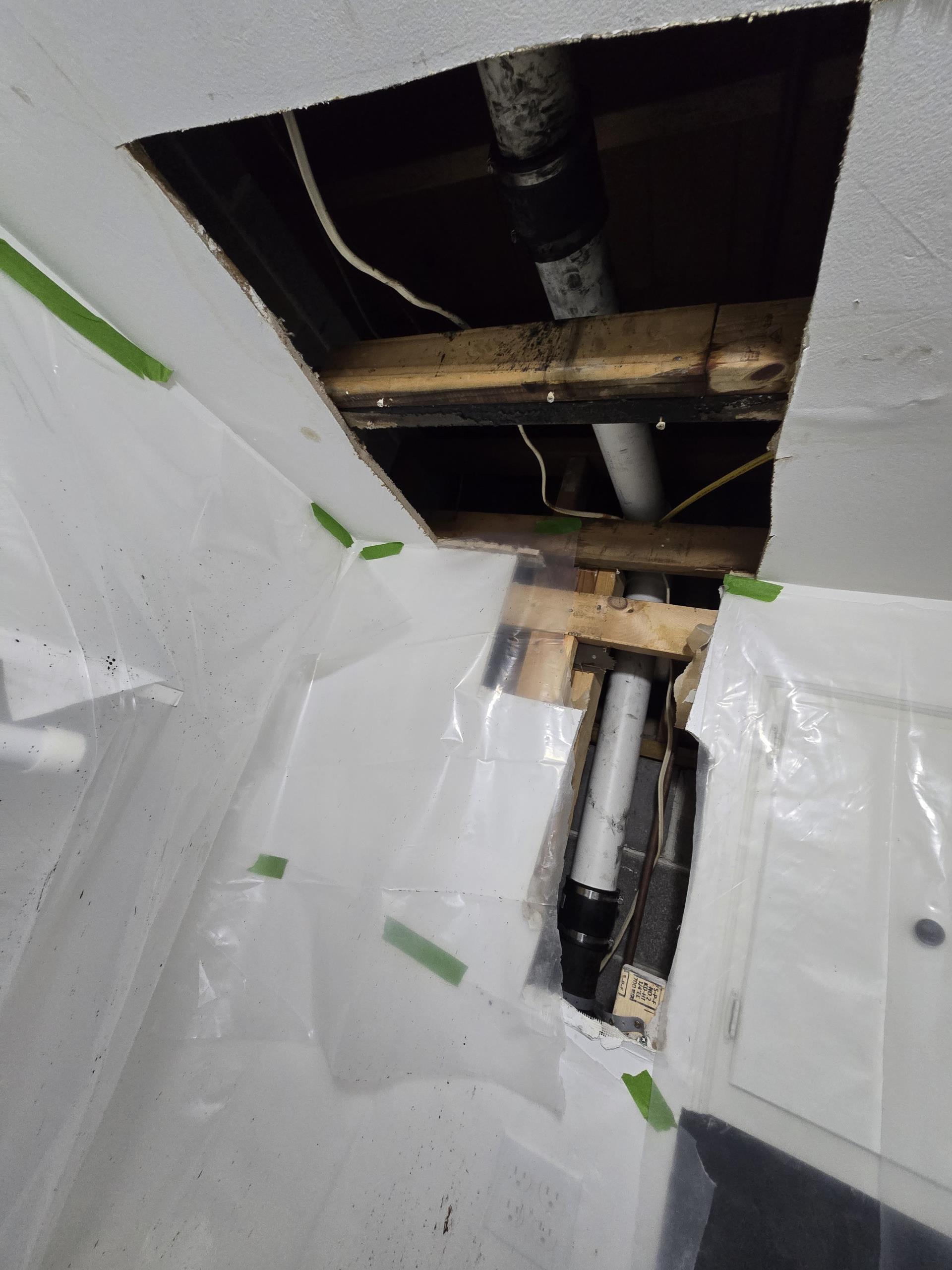 the leak was fully resolved, and the drain system was restored to proper functioning with no signs of leaks. Our early detection and precise repair of the damaged drain lines prevented further structural damage and potential costly repairs.