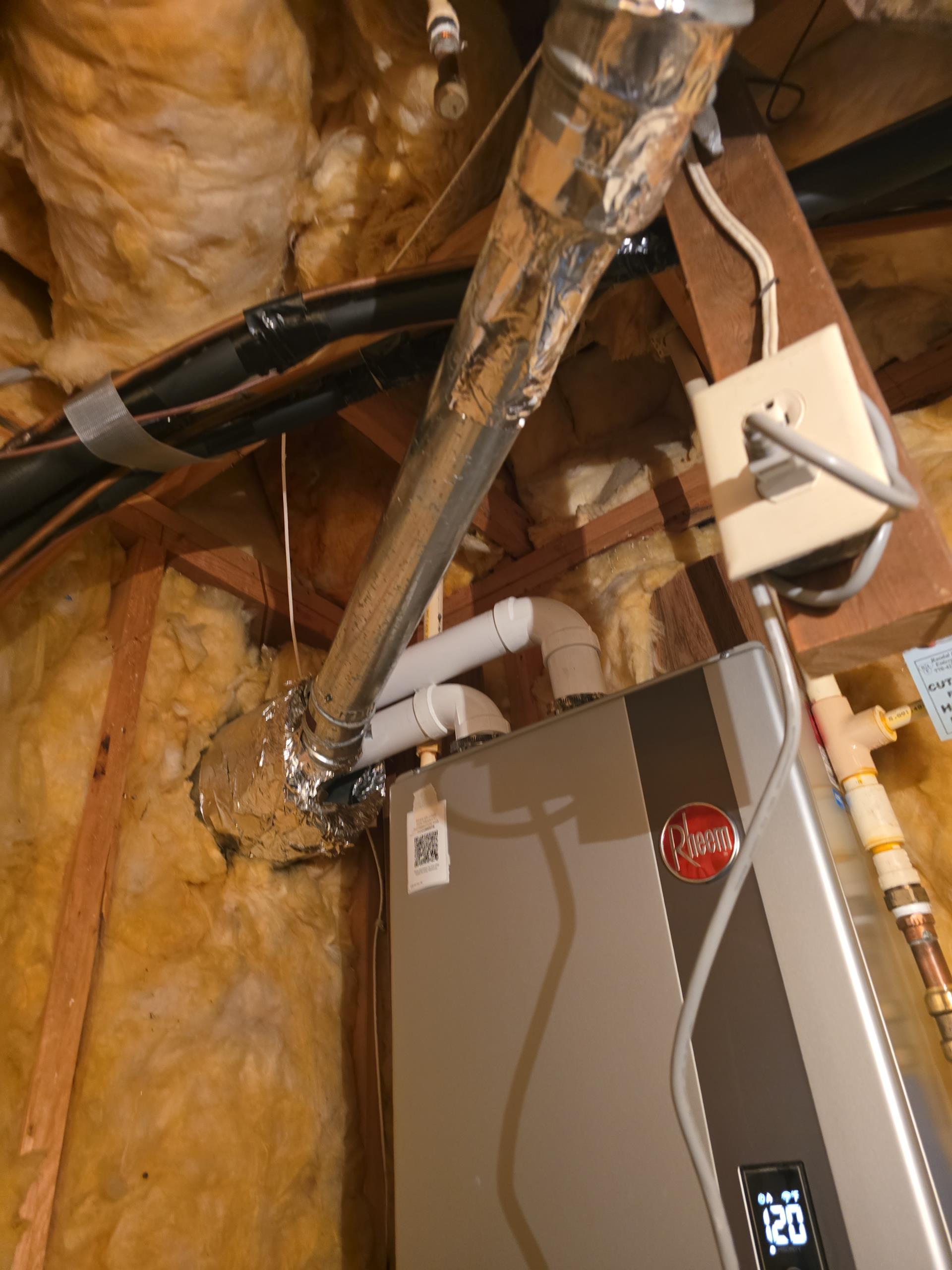 I successfully completed a gas line upgrade for a tankless water heater installation. The existing 1/2" gas line was inadequate for the new system, so I upgraded it to a properly sized 3/4" flexible gas piping system. This ensured a sufficient BTU supply and safe operation of the tankless water heater. I installed approximately 30 feet of approved flexible gas pipe, complete with new shut-off valves, fittings, supports, and adapters. The gas system was thoroughly pressure tested for leaks and verified for proper operation post-installation. My expertise in professional gas line installation, tankless water heater gas upgrades, flexible gas piping, plumbing repair, and tankless water heater services was demonstrated throughout the project.