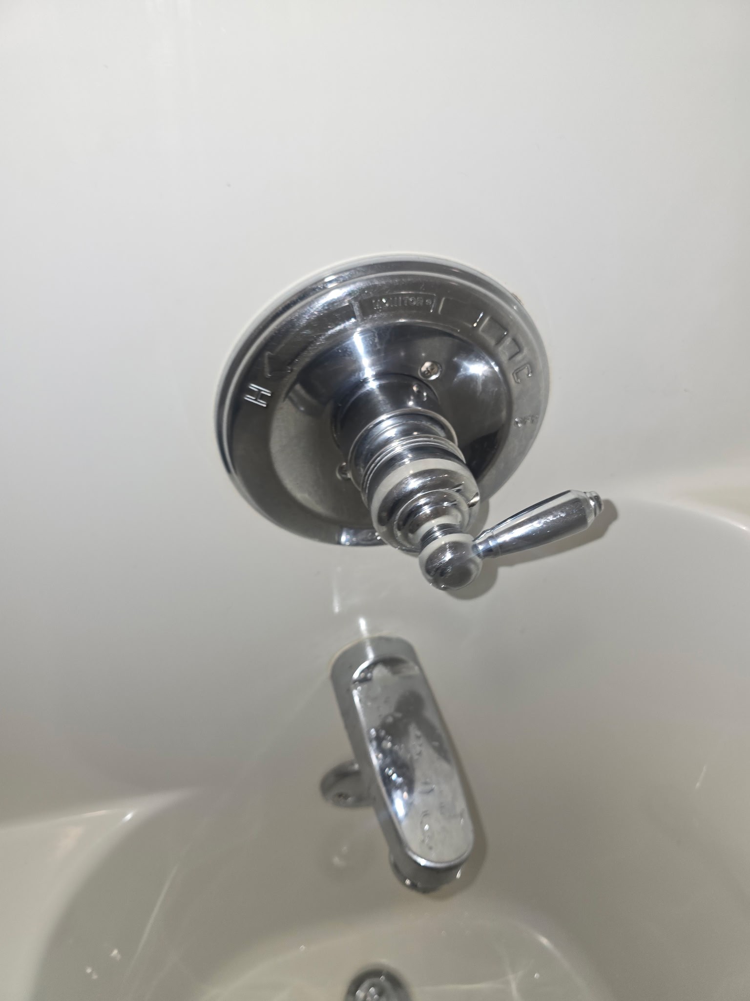 shower leak
