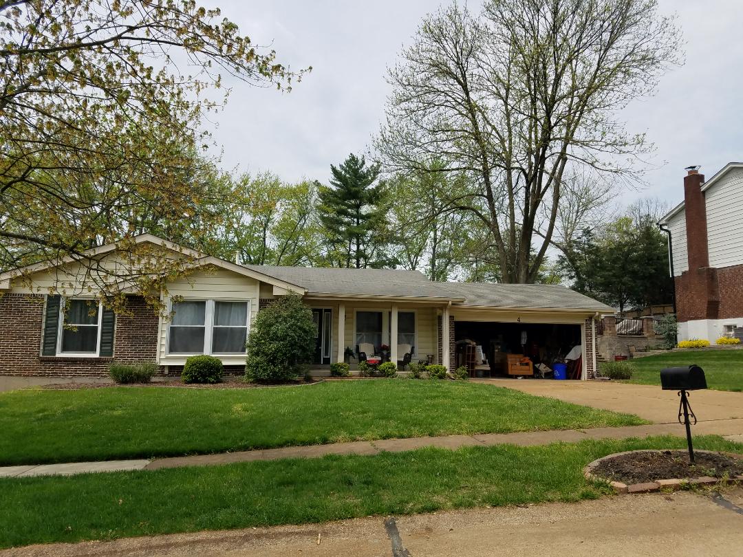 Ballwin, MO - EBS just provided a quote for installing added attic ventilation and a Landmark architectural shingle roof for this customer. Ballwin, MO - EBS just provided a quote for installing added attic ventilation and a Landmark architectural shingle roof for this customer.