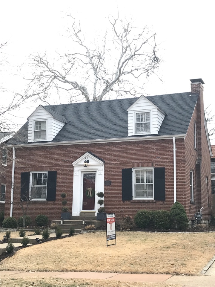 University City, MO - Replaced this hail damaged roof with CertainTeed Landmark shingles University City, MO - Replaced this hail damaged roof with CertainTeed Landmark shingles