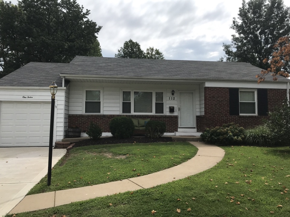 Webster Groves, MO - Replacing roof for real estate deal Webster Groves, MO - Replacing roof for real estate deal
