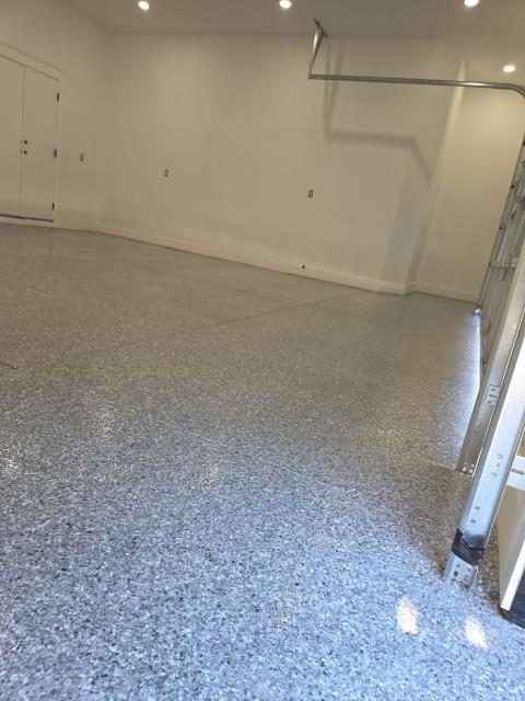 Millbrook, AL - Epoxy Garage Flake Flooring