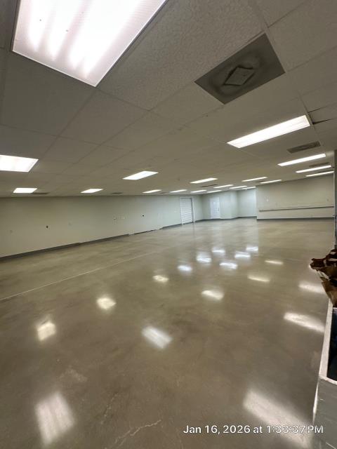 Wetumpka, AL - Commercial Property Diamond Polish Concrete Level (3) Class (B)
Polishing Concrete using diamond abrasives starting with a low grit moving progressively forward to higher grits until desired level of sheen is achieved.  Standard Polish is achieved around an 800-1500 Grit Finish.