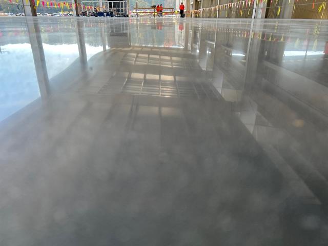 Diamond Polished Concrete for a welding facility