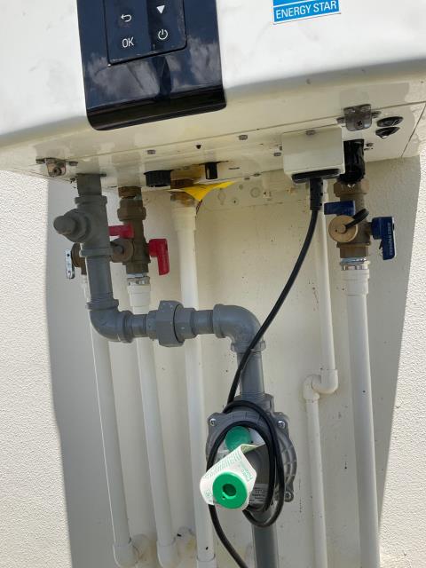 Water heater repair.