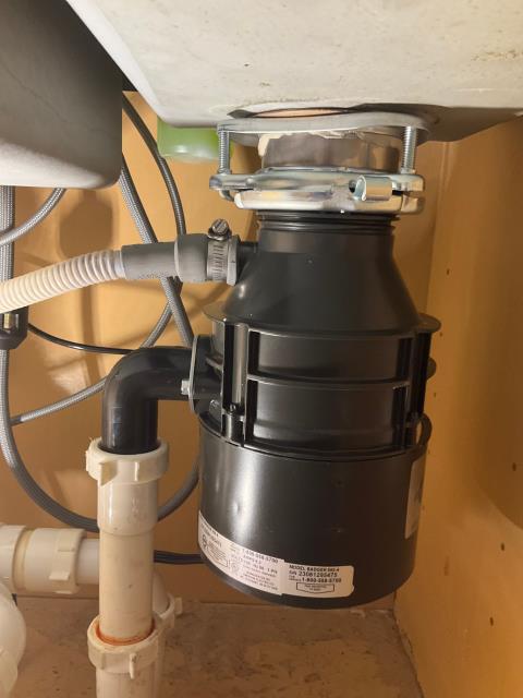 Replace garbage disposal