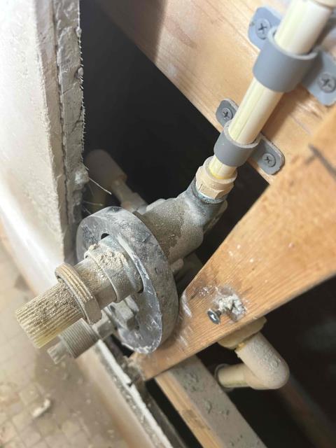 Replace shower valves and put in pressure  Replace shower valves and put in pressure