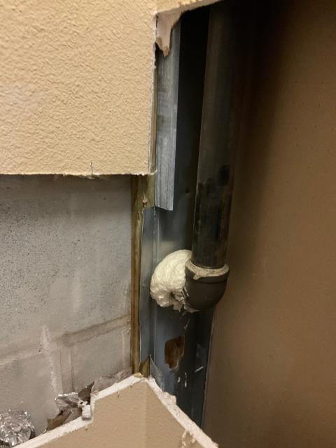 Replace a 1 1/4” galvanized gas pipe
 Replace a 1 1/4” galvanized gas pipe