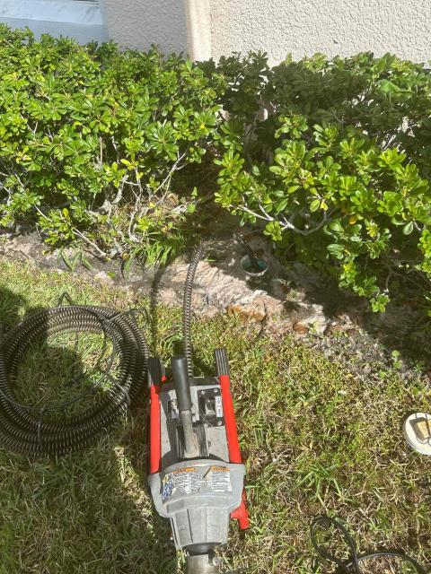 Cleared Main Line Stoppage (Outside Cleanout) Cleared Main Line Stoppage (Outside Cleanout)