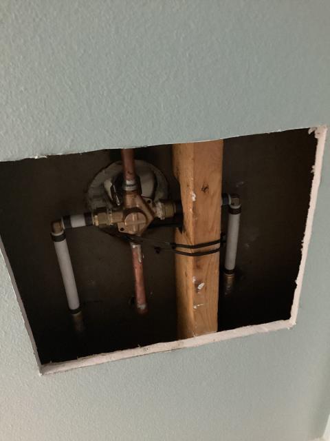 I replaced shower valve 2 duel stops, 2 compression angle stops, pop up assembly, bathroom faucet. Need to return tomorrow to replace other bathroom faucet and p-trap and I need a extension for shower handle when I installed valve and put on handle it had trouble turning bc it was to close to trim plate.  I replaced shower valve 2 duel stops, 2 compression angle stops, pop up assembly, bathroom faucet. Need to return tomorrow to replace other bathroom faucet and p-trap and I need a extension for shower handle when I installed valve and put on handle it had trouble turning bc it was to close to trim plate.