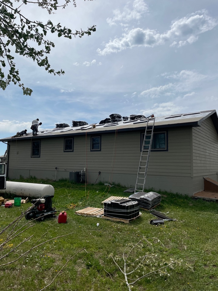 Protecting another customer with our hail proof roofing!!! Protecting another customer with our hail proof roofing!!!