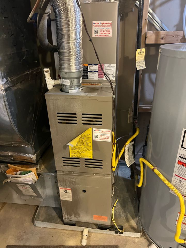 Goodman Amana gas furnace heating & AC air conditioning system replacement installation Brandywine Maryland 20613