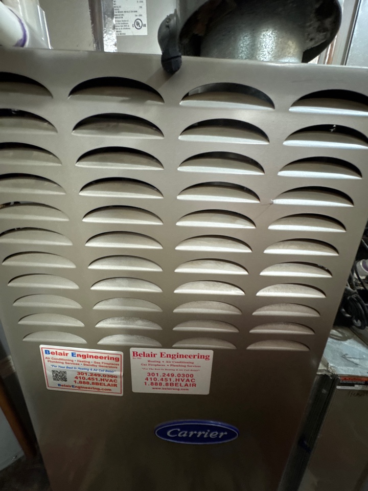 Carrier AC repair service in University Park Maryland