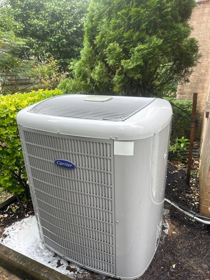 AC service and repair carrier communicating split system, Belair Engineering installation and service