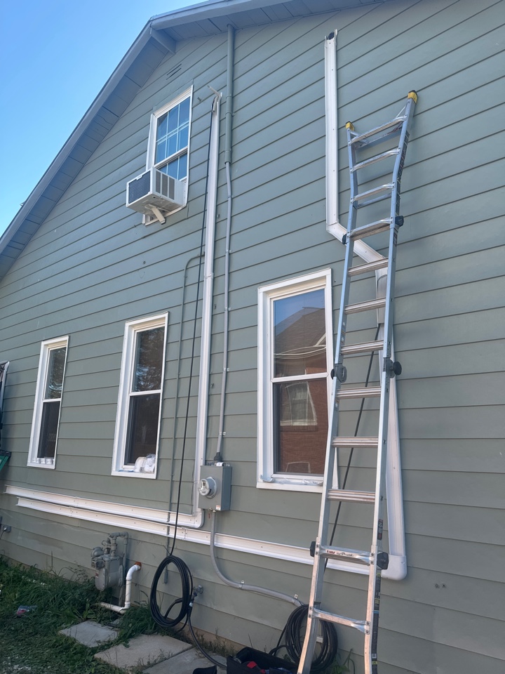 Mini split installation