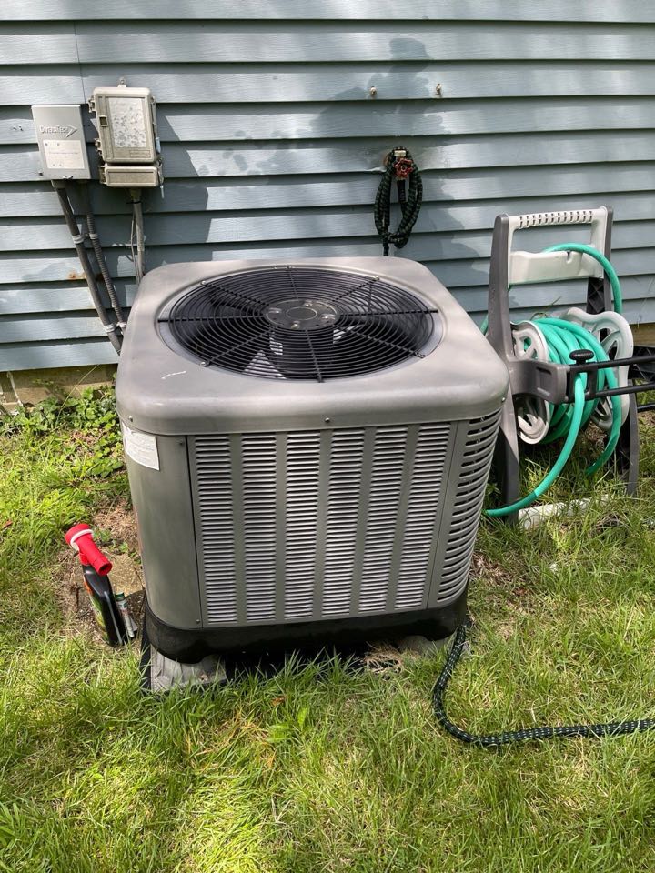 Ruud heat pump system service repair call in Cheltenham MD