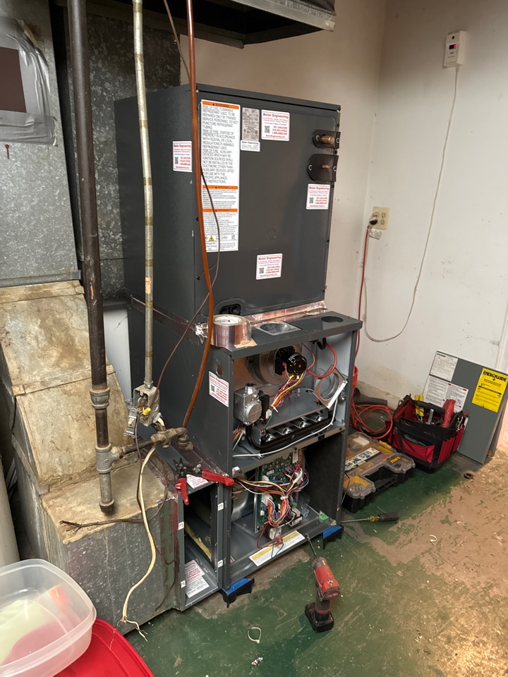 York Diamond 80 gas furnace heating & AC air conditioning system replacement installation Odenton Maryland 21113