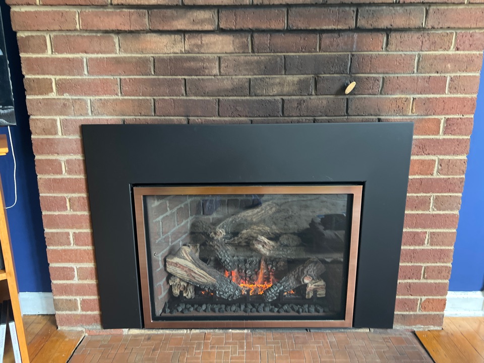Gas fireplace insert & gas logs installation Clinton Maryland 20735