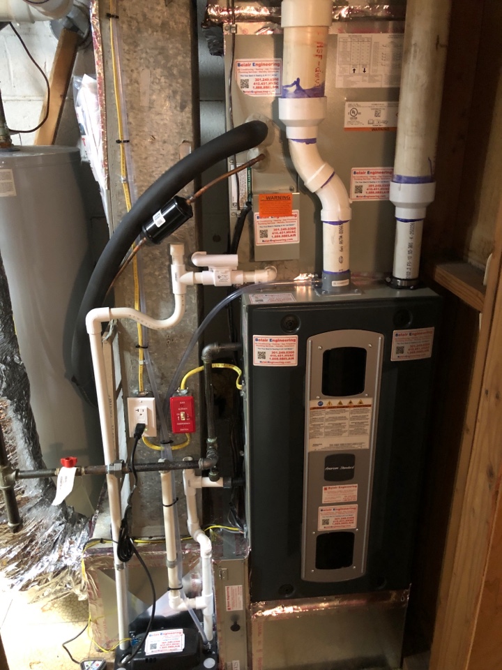 York Diamond 90 gas furnace heating & AC air conditioning system replacement installation District Heights Maryland 20747