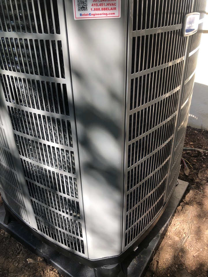 Trane American Standard heat pump furnace heating & AC air conditioning system replacement installation Riva Maryland 21140