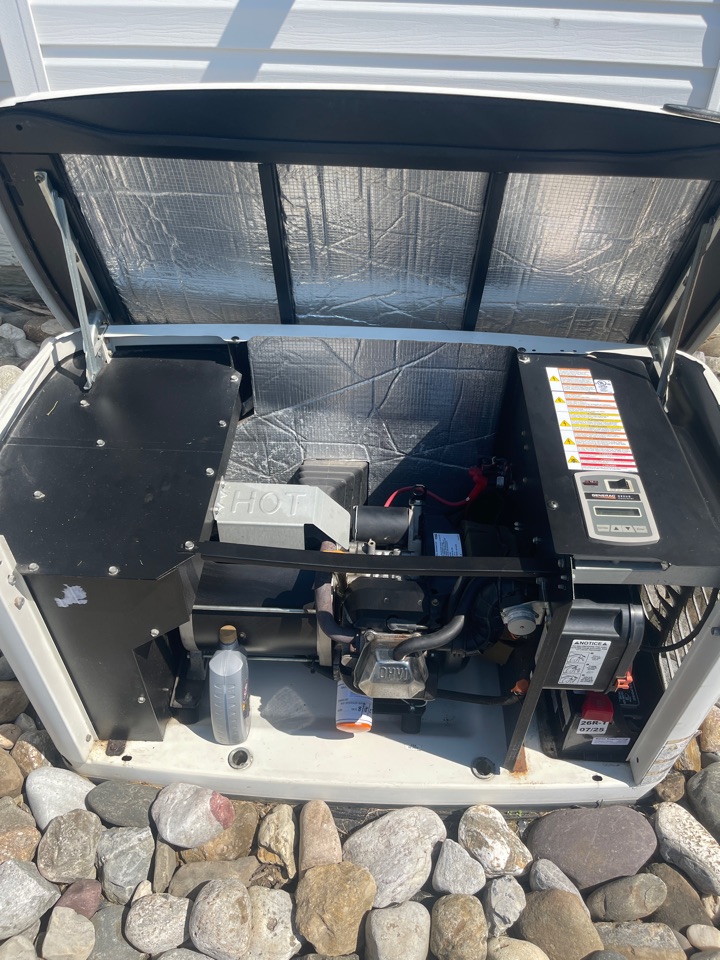 Generac Guardian standby generator filter installation Deale Maryland 20751