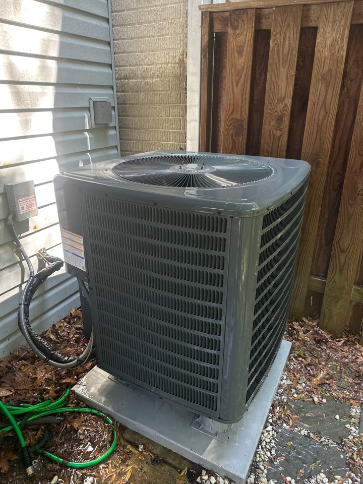 Goodman Amana heat pump furnace heating & AC system repair service call Odenton Maryland 21113