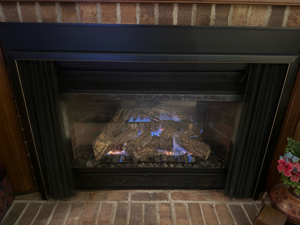 Gas fireplace insert & gas logs installation Riva Maryland 21140