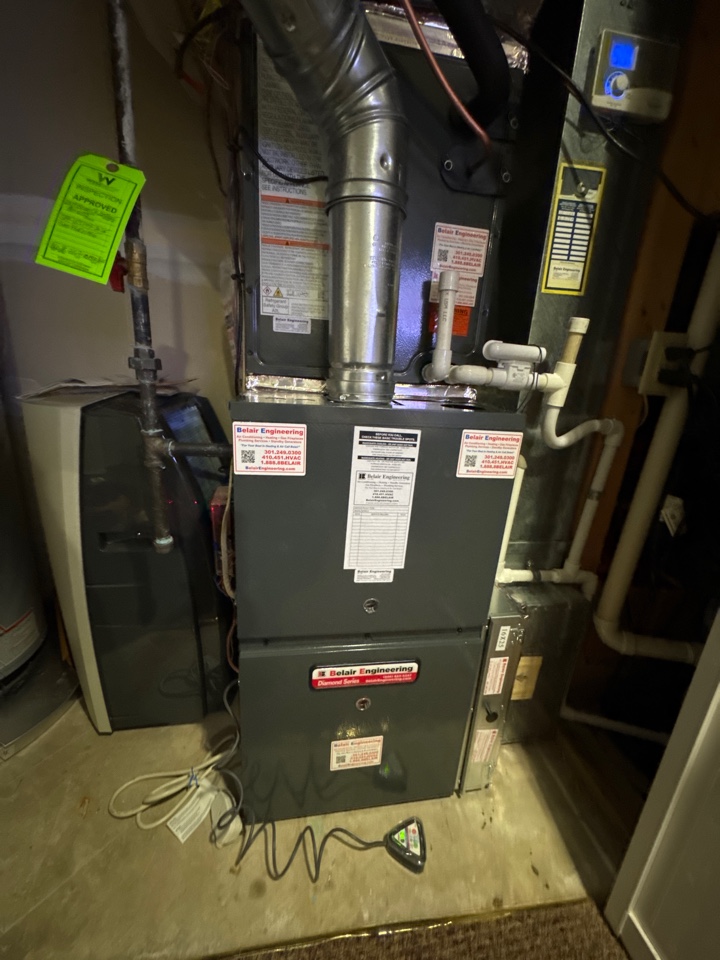 Goodman Corsaire gas furnace heating & AC system repair service call District Heights Maryland 20747