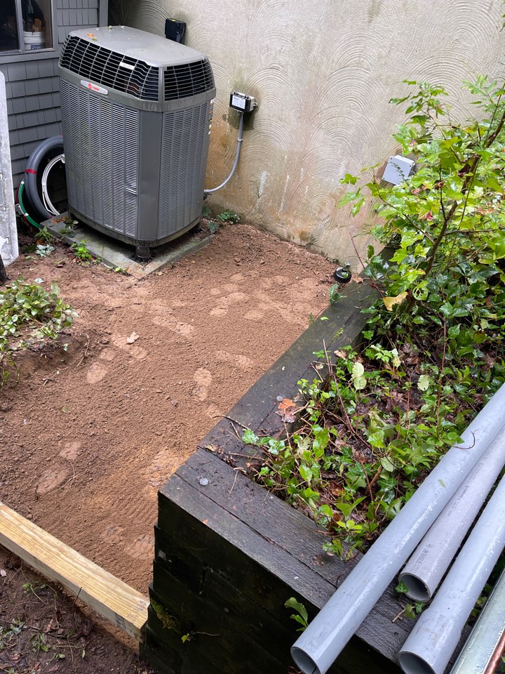 Trane Airtemp heat pump furnace heating & AC system repair service call Chesapeake Beach Maryland 20732