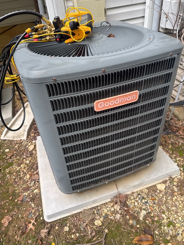 Goodman Corsaire air conditioner ~ gas furnace heating & AC system repair service call Hillcrest Heights Maryland 20746
