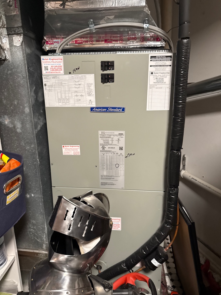 Annapolis, MD - Trane American Standard heat pump furnace heating & AC system repair service call Annapolis Maryland 21401 Annapolis, MD - Trane American Standard heat pump furnace heating & AC system repair service call Annapolis Maryland 21401