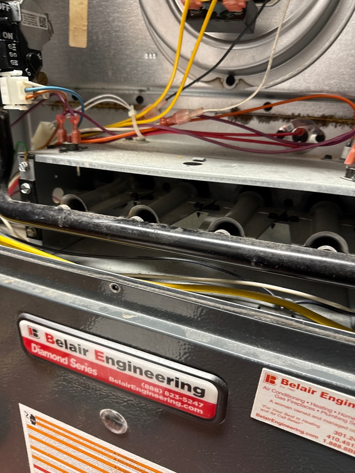 Goodman Amana gas furnace heating & AC system service repair call Brentwood Maryland 20722