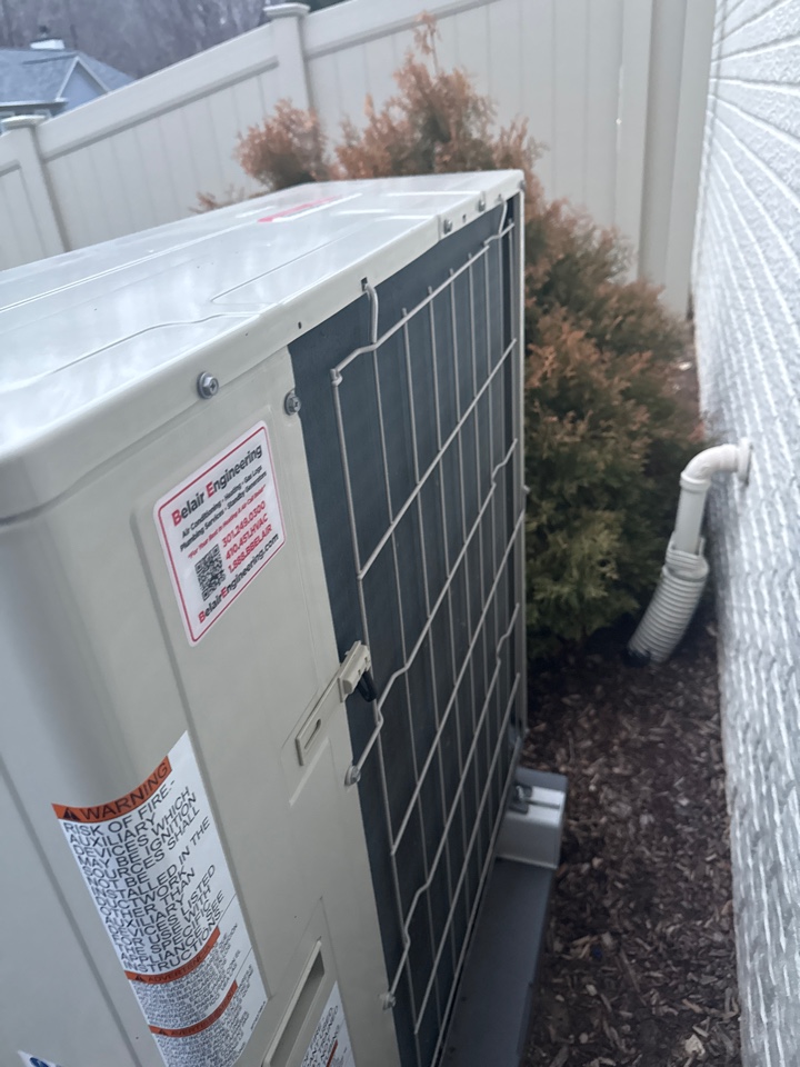 Goodman Amana gas furnace heating & AC air conditioning system repair service call Chesapeake Beach Maryland 20732