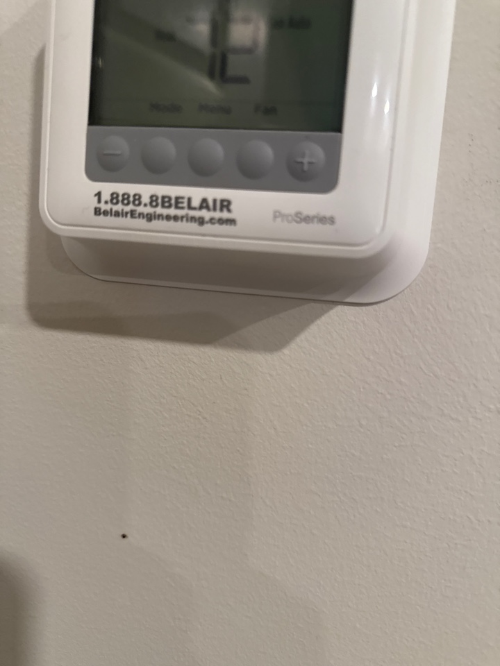 Trane AirTemp heat pump furnace heating & AC system repair service call Accokeek Maryland 20607