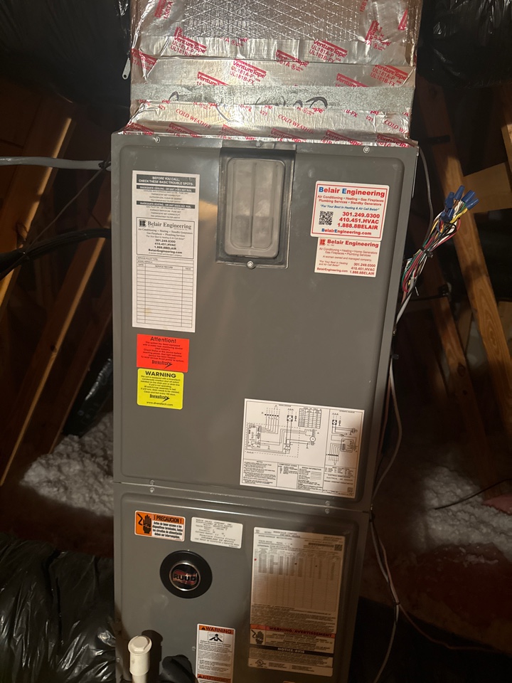 Ruud Rheem heat pump furnace heating & AC air conditioning system replacement installation Accokeek Maryland 20607