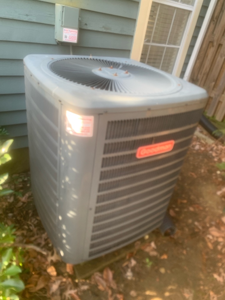 Goodman Airtemp heat pump furnace heating & AC air conditioning system replacement installation Annapolis Maryland 21403