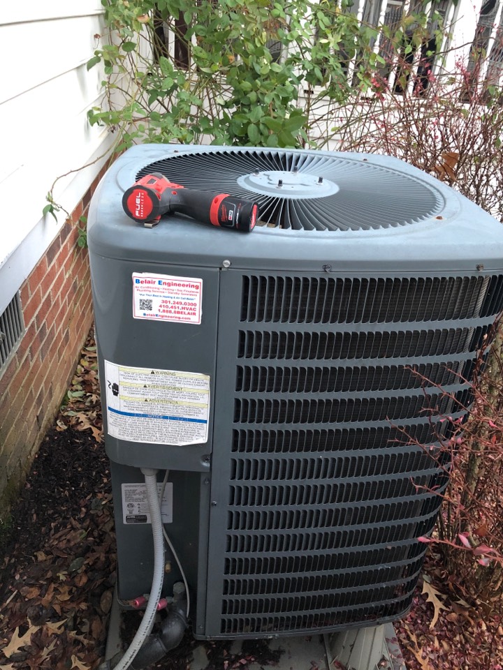 Goodman AirEase heat pump furnace heating & AC air conditioning system replacement installation Annapolis Maryland 21401
