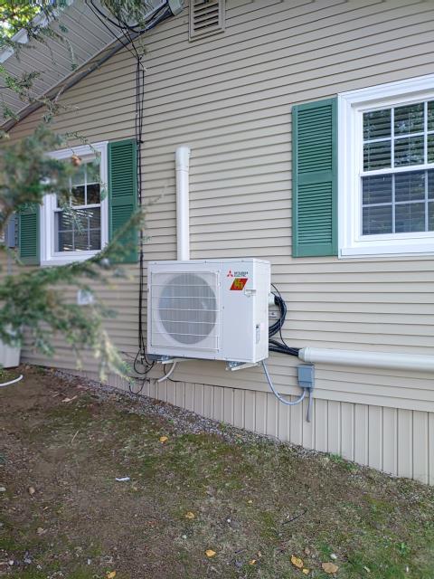 Installation of Ductless Mini Split & Electrical Work