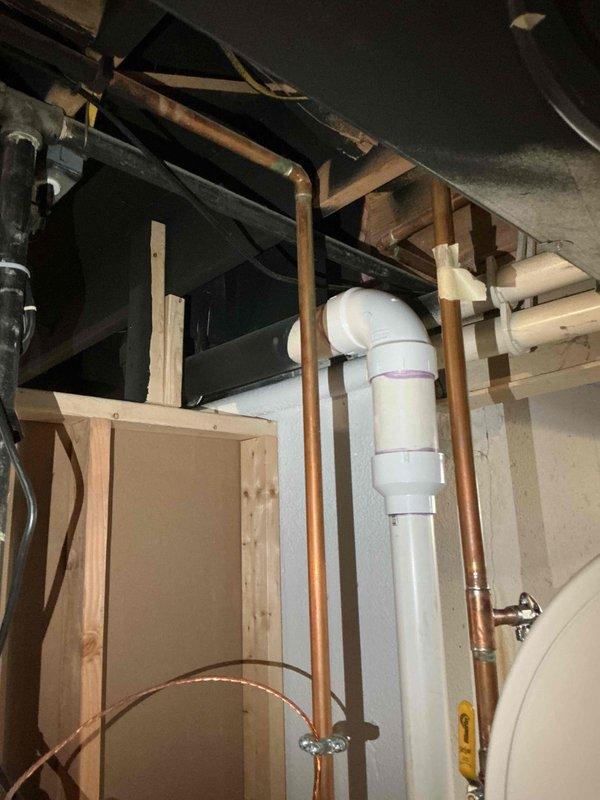 Completed full system evaluation for 16-year-old furnace replacement. Inspected existing installation including water heater connections and surrounding plumbing infrastructure. Customer is looking to replace system within one month; photos were taken of current setup to facilitate accurate equipment sizing and installation planning.