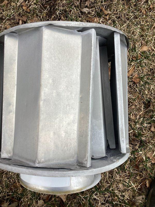 Responded to service call for a 3-year-old furnace where the cap on the exhaust pipe had blown off during a wind storm. Located and retrieved the dislodged ventilation component, which was found in the yard with minimal damage. Reinstalled the exhaust cap securely to restore proper system operation and prevent future dislodgment. Equipment is under parts warranty but not labor warranty.