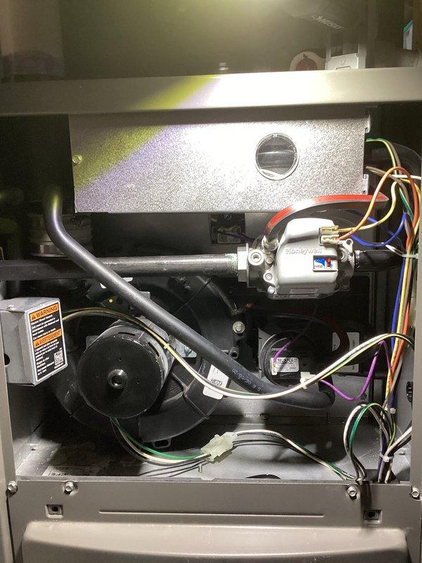 Performed annual furnace maintenance on Lennox system as part of scheduled membership service. Completed comprehensive tune-up including inspection of blower motor assembly, electrical connections, and verification of all components. System is functioning properly with no issues identified during maintenance.