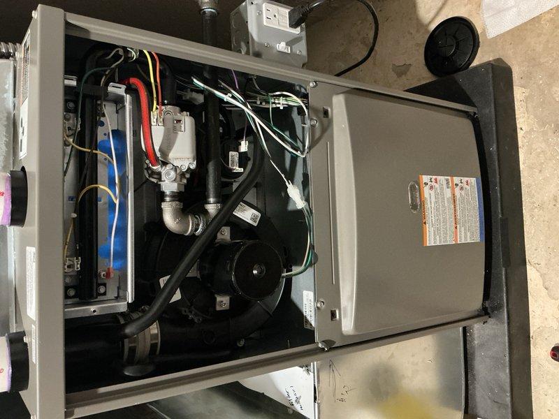 Performed annual furnace maintenance as part of customer's membership program. Inspected interior components including blower motor, electrical connections, and ventilation system, confirming all parts are in proper working order. Unit is functioning correctly with no issues identified; service completed as scheduled.