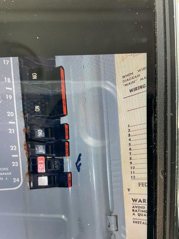 Responded to callback for electrical compliance issue. Successfully identified and labeled the furnace circuit breaker in the electrical panel per code requirements. Completed documentation with photos of the properly marked panel to verify resolution of the violation repair.
