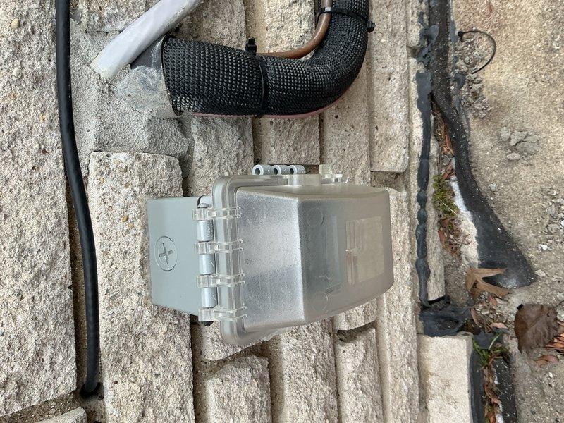 Responded to callback for HVAC installation violations. Repaired non-operational exterior GFCI outlet with weatherproof enclosure and addressed furnace switch clearance issues related to gas line proximity to ensure code compliance.