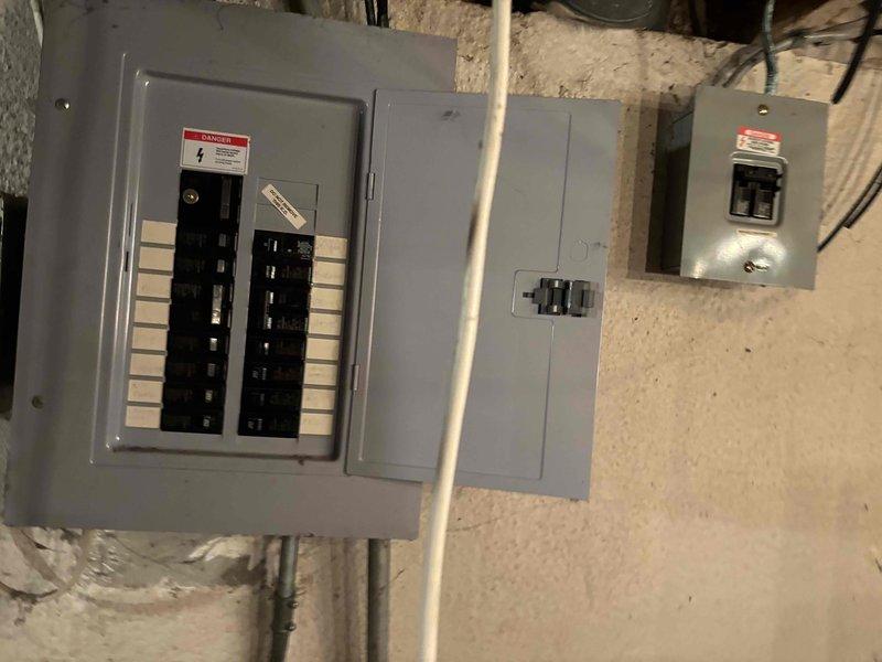 Conducted site evaluation for complete HVAC system replacement, documenting existing electrical infrastructure including service panel capacity and meter configuration. Customer requires immediate replacement of aging furnace and air conditioner with preference for morning appointments.